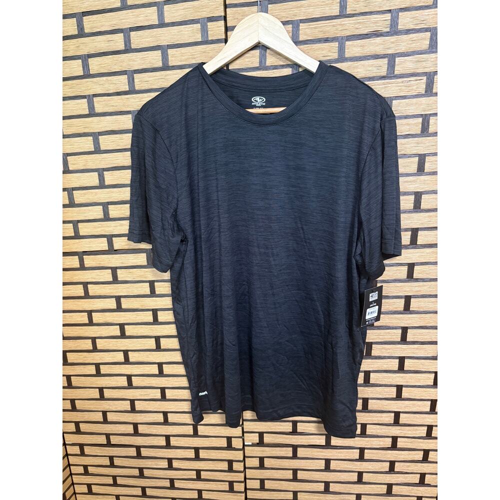 Athletic Works Black And‎ Gray T Shirt Size Large